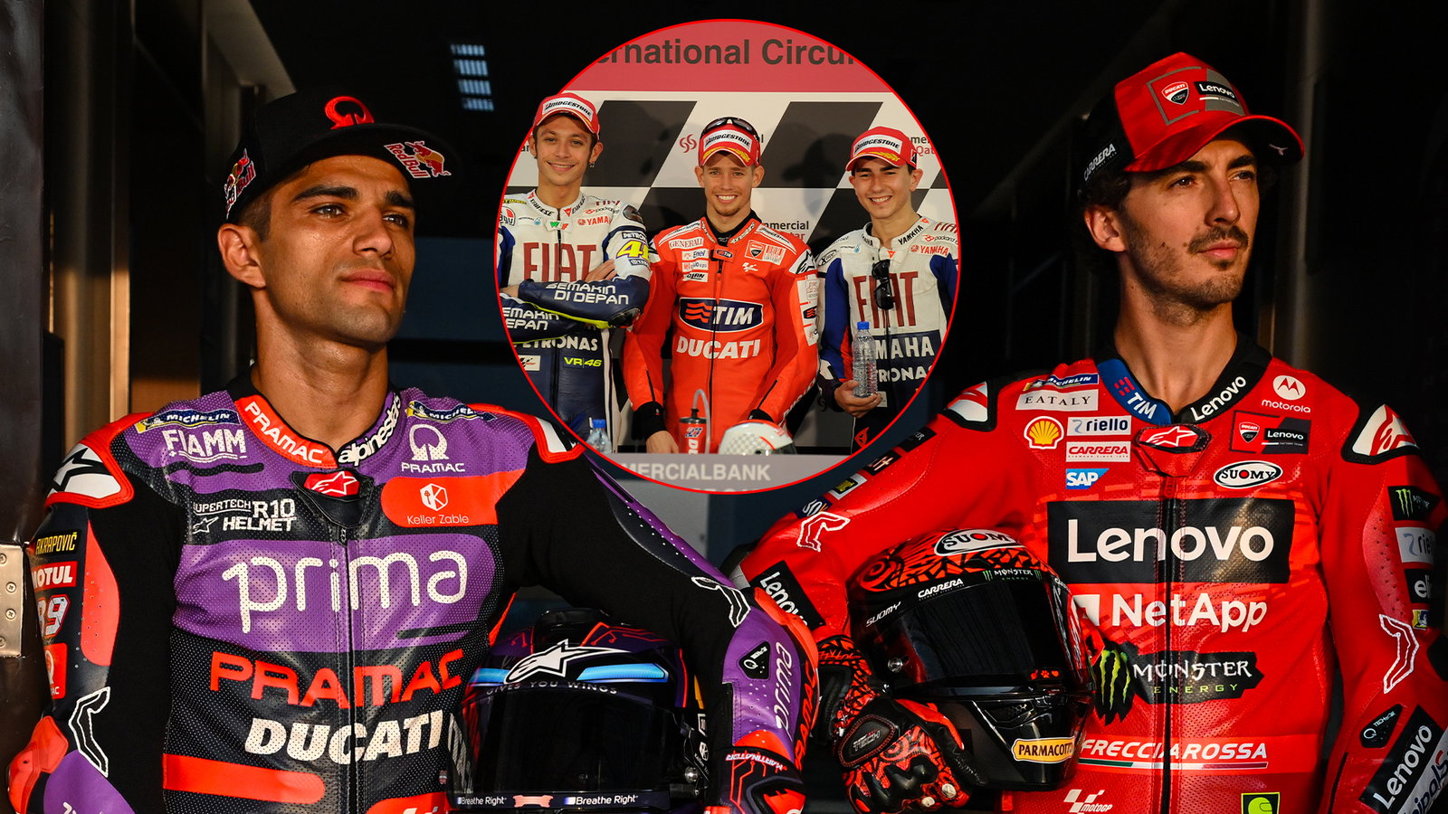 Jorge Martin, Francesco Bagnaia, 2024 Malaysian MotoGP